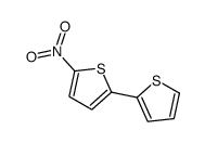 2-nitro-5-thiophen-2-ylthiophene结构式