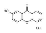 2,5-二羟基呫吨酮结构式