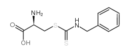 S-[N-BENZYL(THIOCARBAMOYL)]-L-CYSTEINE structure