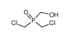 bis(chloromethyl)(hydroxymethyl)phosphine oxide Structure