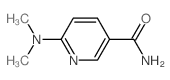 3-Pyridinecarboxamide,6-(dimethylamino)-结构式