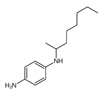 N-(1-Methylheptyl)-1,4-benzenediamine Structure