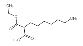 2-庚基乙酰乙酸乙酯结构式