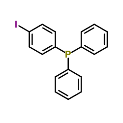 (4-碘苯基)二苯基膦结构式