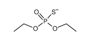 O,O-diethyl thiophosphate Structure
