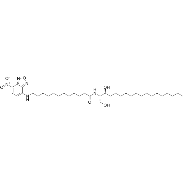 N-(NBD-氨基脲酰)沙丁胺醇结构式