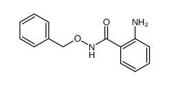 2-amino-N-benzyloxy-benzamide结构式