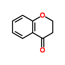2,3-二氢苯并吡喃-4-酮结构式