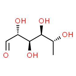 6-Deoxy-D-gulose Structure