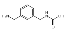 [[3-(aminomethyl)phenyl]methyl]carbamic acid structure