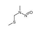N-methyl-N-(methylsulfanylmethyl)nitrous amide结构式