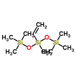 Methylbis(trimethylsilyloxy)vinylsilane structure