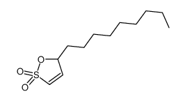 5-nonyl-5H-oxathiole 2,2-dioxide Structure
