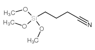 3-cyanopropyltrimethoxysilane Structure