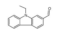 9-ethylcarbazole-2-carbaldehyde结构式