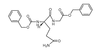 Z-Glu(-NH2)-Gly-OBzl Structure