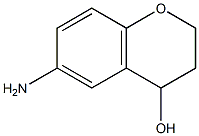 6-aminochroman-4-ol Structure