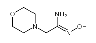 N'-羟基-2-(吗啉-4-基)乙酰胺结构式