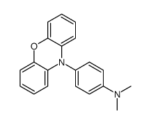 N,N-dimethyl-4-phenoxazin-10-ylaniline Structure