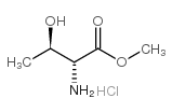 D-别苏氨酸甲酯盐酸盐结构式