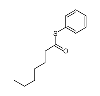 S-phenyl heptanethioate Structure