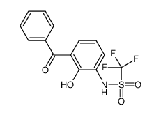 N-(3-benzoyl-2-hydroxyphenyl)-1,1,1-trifluoromethanesulfonamide Structure
