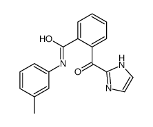2-(1H-imidazole-2-carbonyl)-N-(3-methylphenyl)benzamide结构式