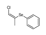 Z-1-Chlor-2-phenylselenopropen结构式