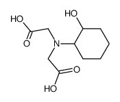 (trans-2-Hydroxy-cyclohexylimino)-di-essigsaeure Structure