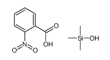 hydroxy(trimethyl)silane,2-nitrobenzoic acid结构式