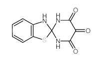 Spiro[benzothiazole-2(3H),2(1H)-pyrimidine]-4,5,6(3H)-trione Structure