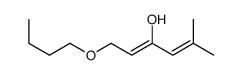1-butoxy-5-methylhexa-2,4-dien-3-ol Structure