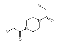 Piperazine,1,4-bis(bromoacetyl)- (7CI,9CI)结构式