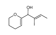 (E)-1-(3,4-dihydro-2H-pyran-6-yl)-2-methylbut-2-en-1-ol结构式