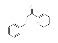 1-(3,4-dihydro-2H-pyran-6-yl)-3-phenylprop-2-en-1-one结构式