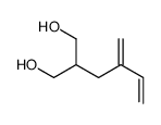2-(2-methylidenebut-3-enyl)propane-1,3-diol结构式
