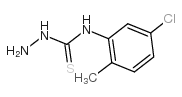 1-amino-3-(5-chloro-2-methylphenyl)thiourea Structure