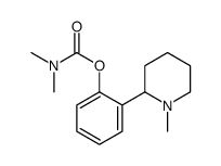 2-(1-Methyl-2-piperidyl)phenyl=dimethylcarbamate Structure