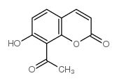 8-乙酰-7-羟基香豆素图片