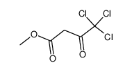 methyl 4,4,4-trichloroacetoacetate结构式