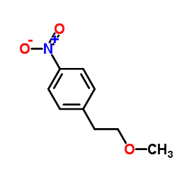 1-(2-甲氧基乙基)-4-硝基苯结构式