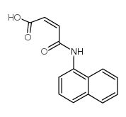 N-(1-萘)马来酰胺酸结构式