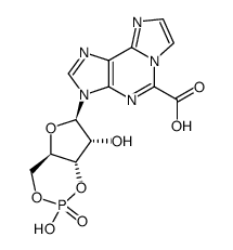 2-carboxy-1,N6-etheno adenosine 3',5'-cyclic phosphate Structure