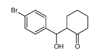 2-[(4-bromophenyl)-hydroxymethyl]cyclohexan-1-one结构式