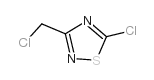 5-Chloro-3-(chloromethyl)-1,2,4-thiadiazole Structure