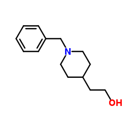 N-BENZYL-4-(2-HYDROXYETHYL)PIPERIDINE Structure