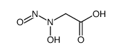 N-hydroxy-N-nitroso-glycine结构式