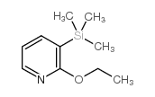 2-乙氧基-3-三甲基硅烷吡啶结构式