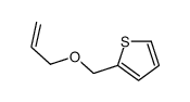 2-(prop-2-enoxymethyl)thiophene Structure