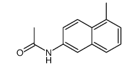N-(5-methyl-[2]naphthyl)-acetamide Structure